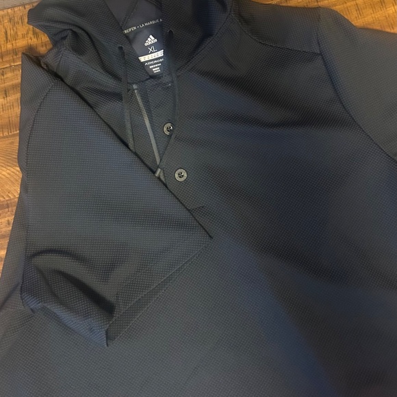 Adidas Adicross 2 button short sleeve pullover - Picture 2 of 3